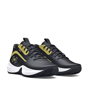 UA Lockdown 7 Low "Black Metallic Gold"