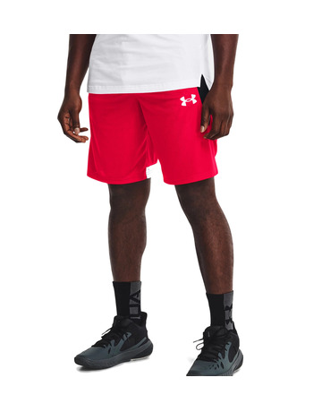 UA Men's Baseline 10" Shorts "Red"