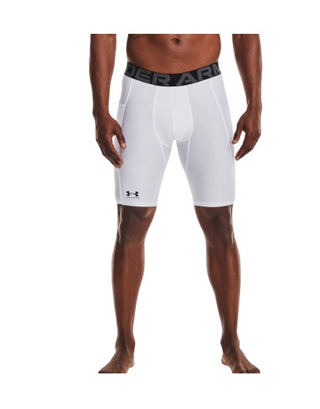 UA Men's HeatGear® Armour Pocket Long Short "White"