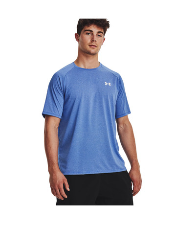 UA  Men's Tech™ 2.0 Textured Short Sleeve T-Shirt "Team Royal"