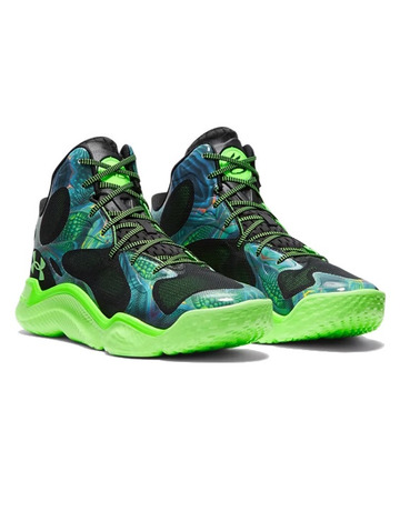 Under Armour Curry Spawn FloTro Basketball "Hyper Green-Black"