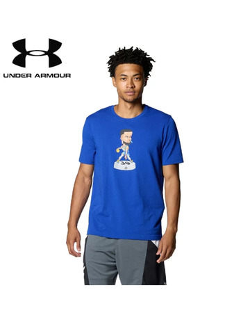 Under Armour Men´s Curry Bobblehead Short Sleeve Tee "Blue"