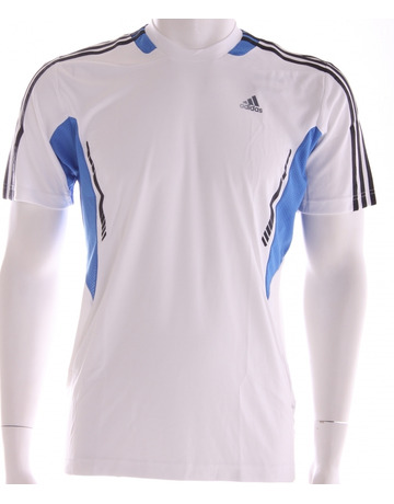 Adidas Camiseta Clima 365 (blanco/azul/negro)
