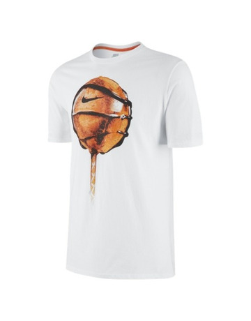 Camiseta Nike Lollipop Ball (101/blanco/naranja)