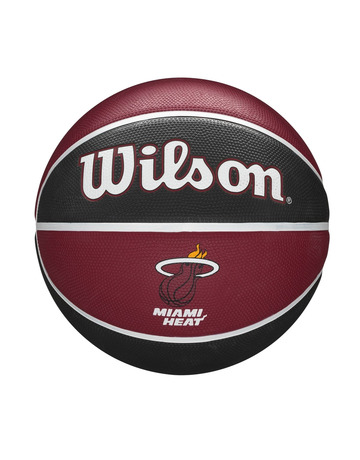 Balón Baloncesto Wilson NBA Team Tribute Miami Heat (Talla 7)