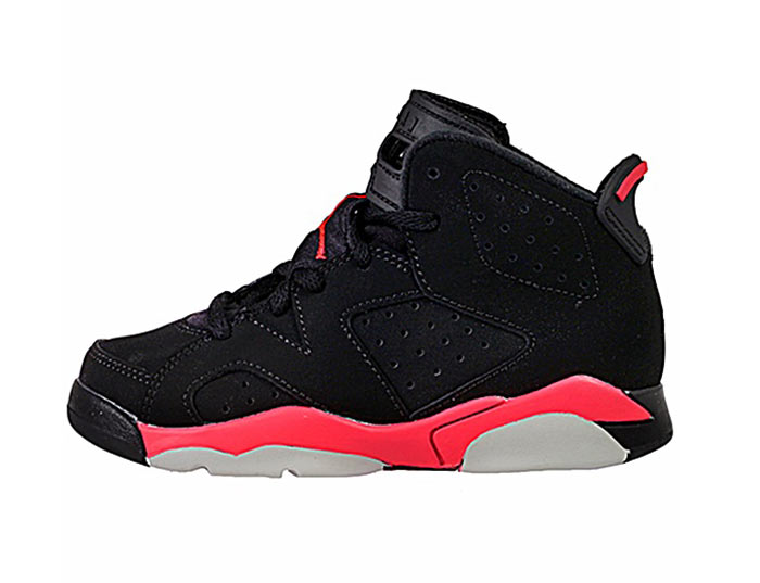 jordan 6 rojo con negro