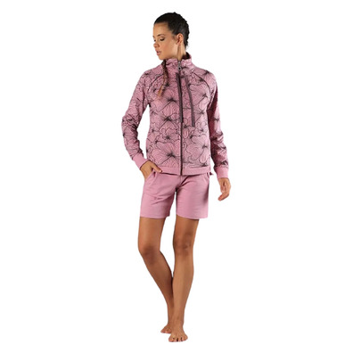 Campagnolo Women's Sweatshirt with Floral Print "Pink"
