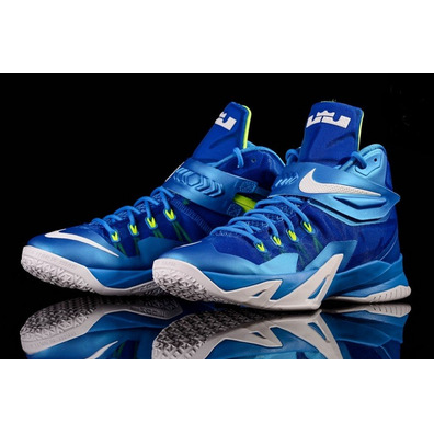 Nike Zoom LeBron Soldier VIII PhotoBlue 417 azul volt blanco