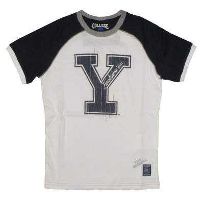 Champion Camiseta Niño University Of Yale (blanco/marino)