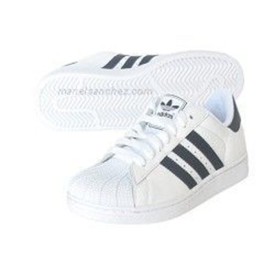 escalera mecánica Rodeado entrenador Adidas Superstar II K (36-39)(blanco/navy)