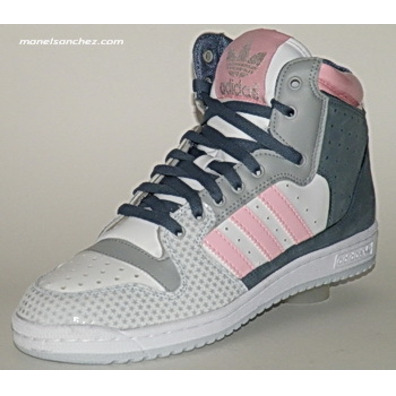 Adidas Decade Hi W (blanco/rosa/gris) - manelsanchez.com