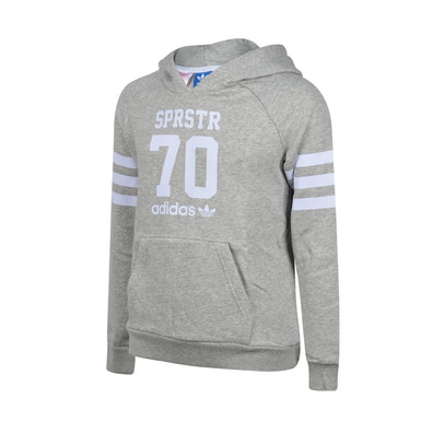 Adidas Originals Junior Sudadera Superstar College gris blanco