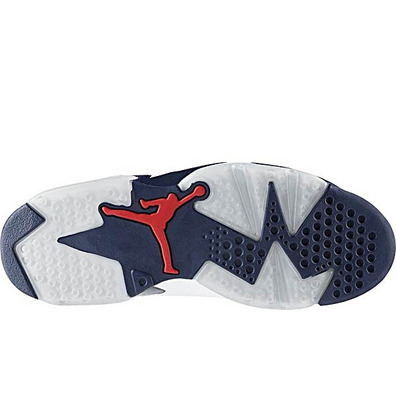 Air 6 Retro "Olympic" (130/blanco/navy/rojo)