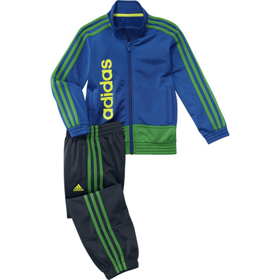 Adidas Chándal Essentials S TS PES (Azul/Negro/Verde)