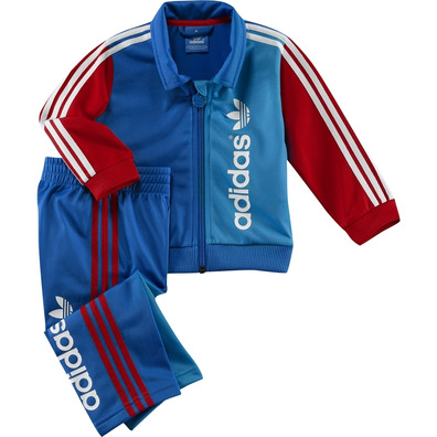 Degenerar telar aspecto Adidas Original Chándal Fun Firebird Infantil (royal/azul/rojo)