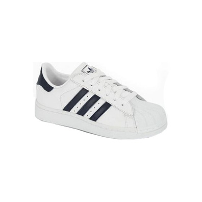 Gallo regla danza Adidas SuperStar 2 J Niño (36-40)(Blanco/Navy)