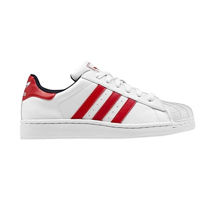 Superstar 2 (36-40/blanco/rojo/marino)