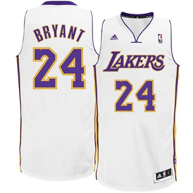 Regarding Disadvantage Think Adidas Camiseta Swingman Kobe Bryant Lakers (blanco)