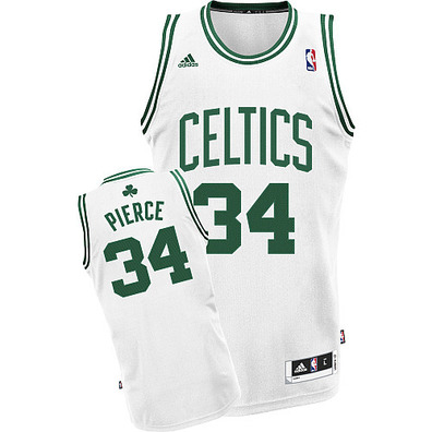 Adidas Camiseta Bordada Pierce Celtics blanco verde