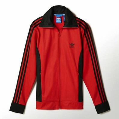 testigo malicioso Jugar con Adidas Originals Chaqueta Europa TT (rojo/negro)