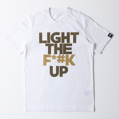 Adidas Camiseta Ligth The F**#K Up (blanco)