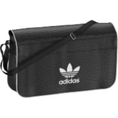 molestarse factor Palabra Adidas Original Bolso Mini Airline Classic (negro/blanco)