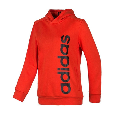 Adidas Sudadera Nino Recharged naranja negro