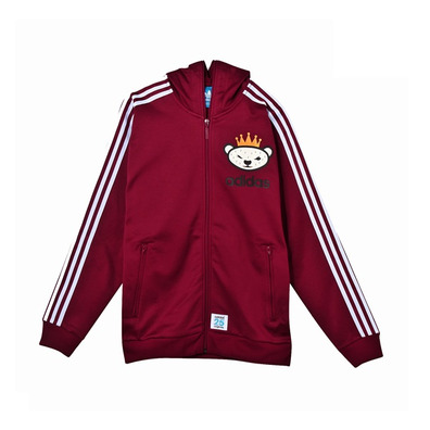 Chaquetas. Cazadoras Adidas Burdeos talla L International de en Sintético -  12406434