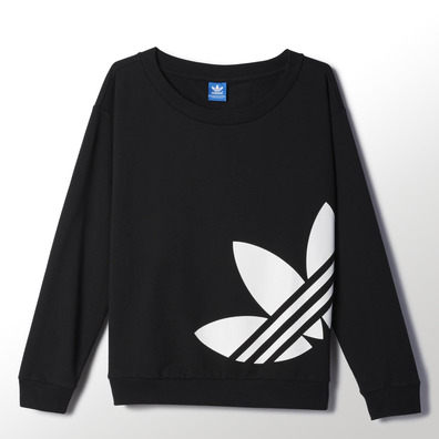 Adidas Light Logo Mujer (negro/blanco)