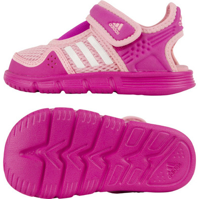 Adidas Sandalias Akwah Shoe (rosa/morado)
