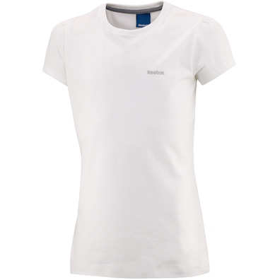 Reebok Camiseta Niña Core Logo (blanco/gris)
