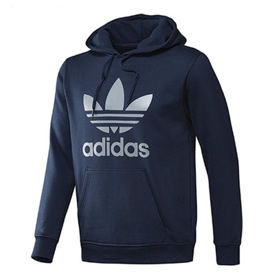 Adidas Sudadera Trefoil Hoody marino manelsanchez
