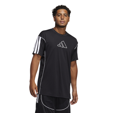 Adidas Basketball Creator 365 Tee "Team Black"