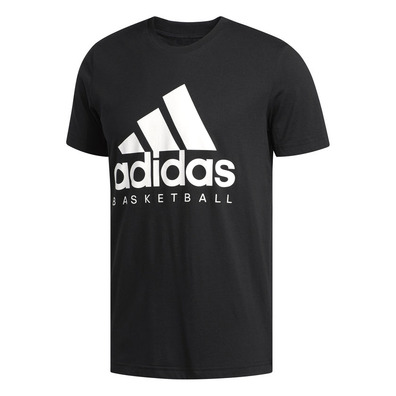 Adidas Basketball Graphic Tee (Black)