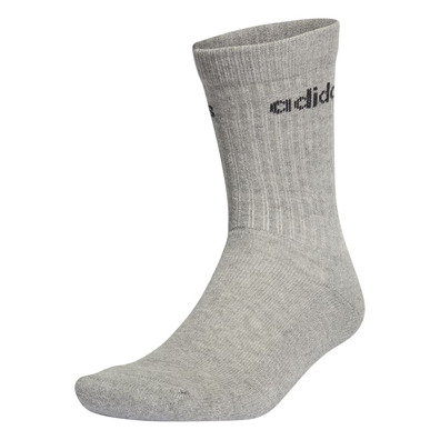 Adidas Classic Half-Cushioned Socks "Gray"