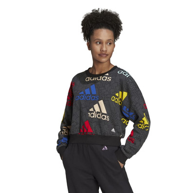 Adidas Essentials Multi-Coloured Cropped