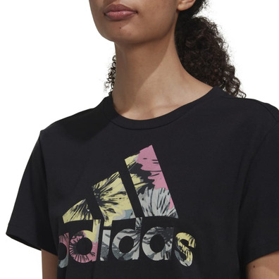 Adidas Floral Graphic Tee