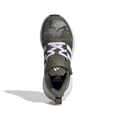 Adidas Junior FortaRun 2.0 Cloudfoam Elastic Lace "Olive Strata"