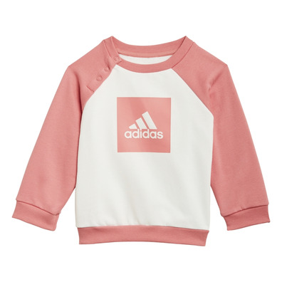 Adidas Infants 3 Stripes Fleece Jogger Set