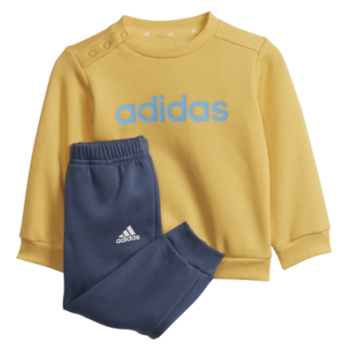 Adidas Infants Essentials Lineage Tracksuit Set "Semi Spark-Blue burst"
