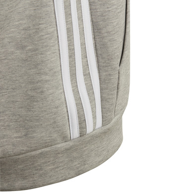 Adidas Junior YB MH 3-Stripes Full Zip Hoodie