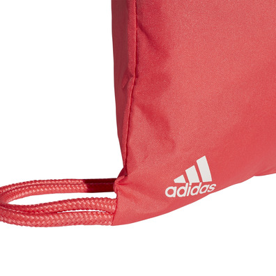 ADIDAS LINEAR PERFORMANCE GYMSACK (REAL CORAL/CHALK PEARL/CHALK PEARL)