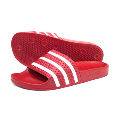 Adidas Adilette (rojo/blanco) - manelsanchez.com