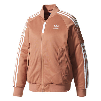 Cordelia Claire Paine Gillic Adidas Originals Jacket Short Bomber BB (Raw Pink)