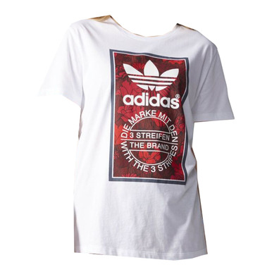 Adidas W Camiseta Label Boyfriend (white)