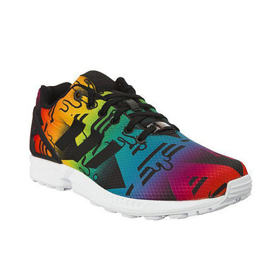 Logro Aguanieve natural Adidas Originals ZX Flux "Splash Colors" (negro/multicolor)