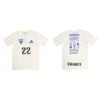 Adidas Real Madrid GFX Tee # 22 TAVARES #