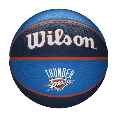 Balón Baloncesto Wilson NBA Team Tribute Thunder Talla 7