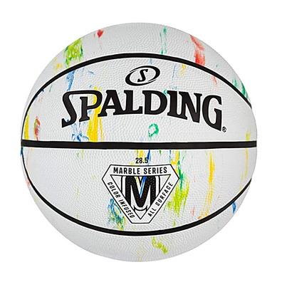 Balón Basket Spalding Marble Series Rainbow (Talla 7)
