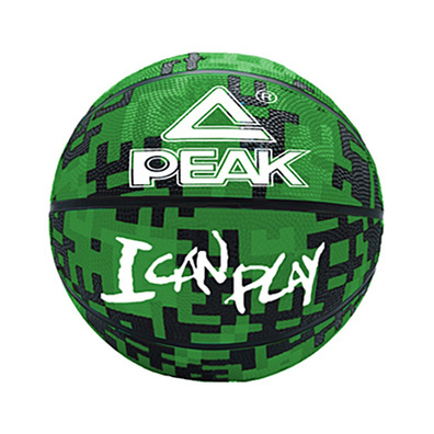 Balón MiniBasket Peak "I Cam Play Green" (Talla 5)